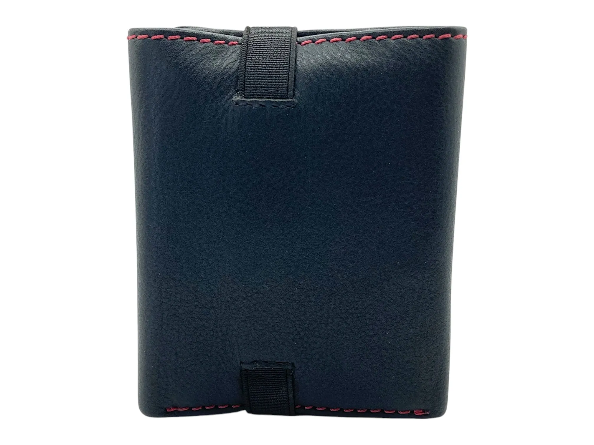 Trifold Wallet RFID Slim Wallets 10 Card Double Stitch # 1159 [Elastic]