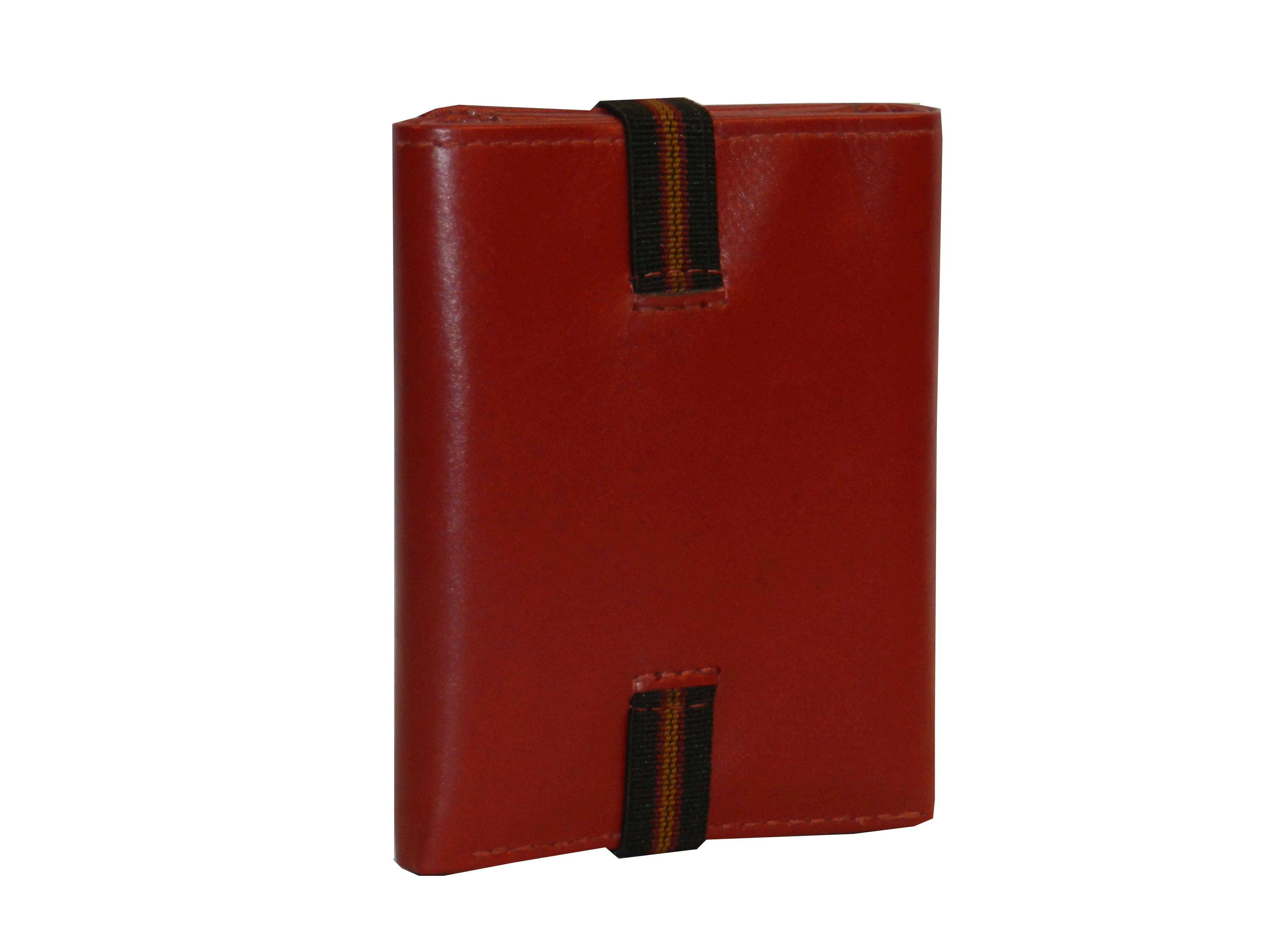 Trikon 8 Card Trifold Wallet Elastic Loop #1539N [Elastic]