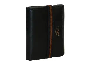 Trikon 8 Card Trifold Wallet Elastic Loop #1539N [Elastic]