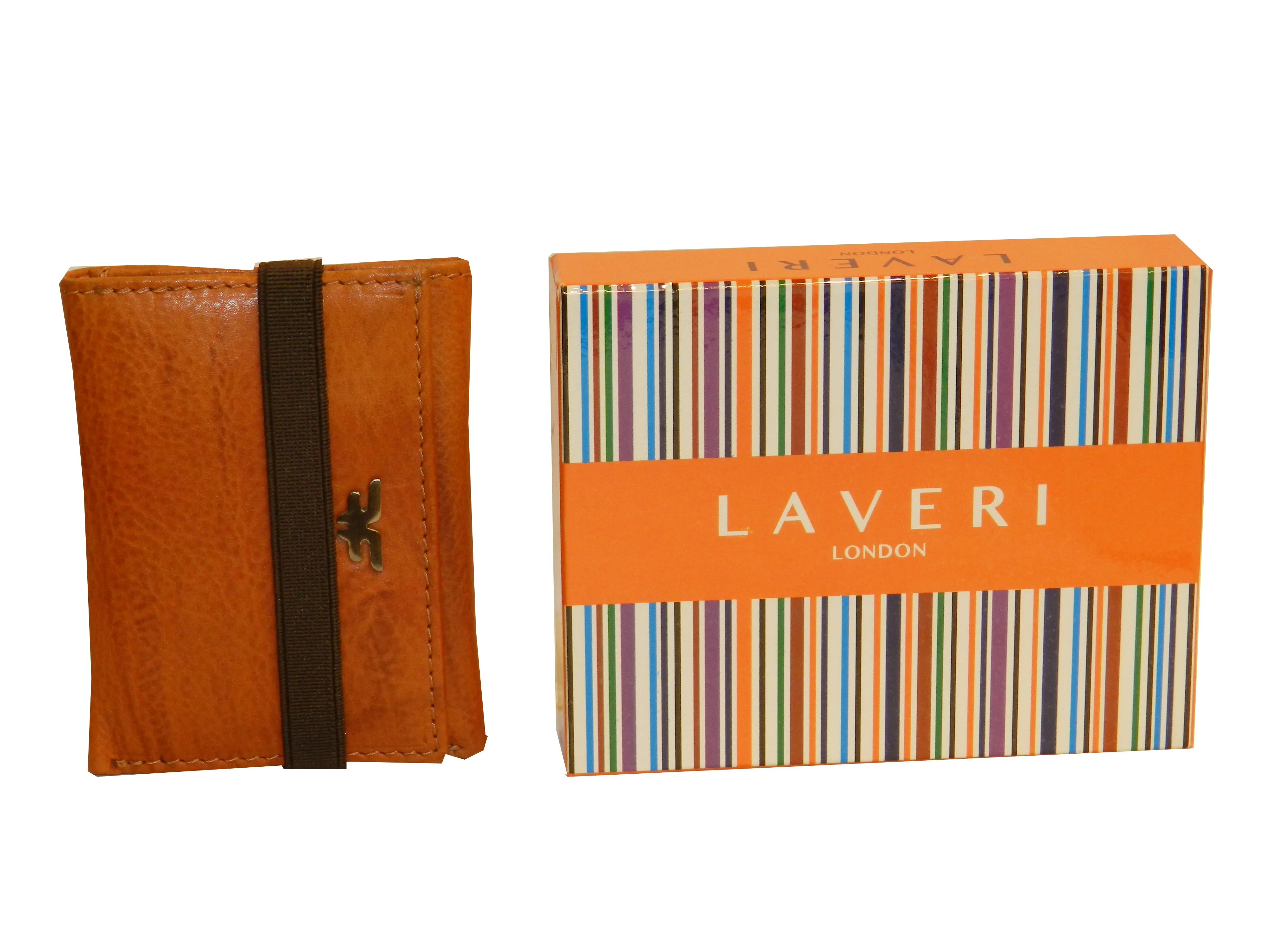 Trikon 8 Card Trifold Wallet Elastic Loop #1539N [Elastic]