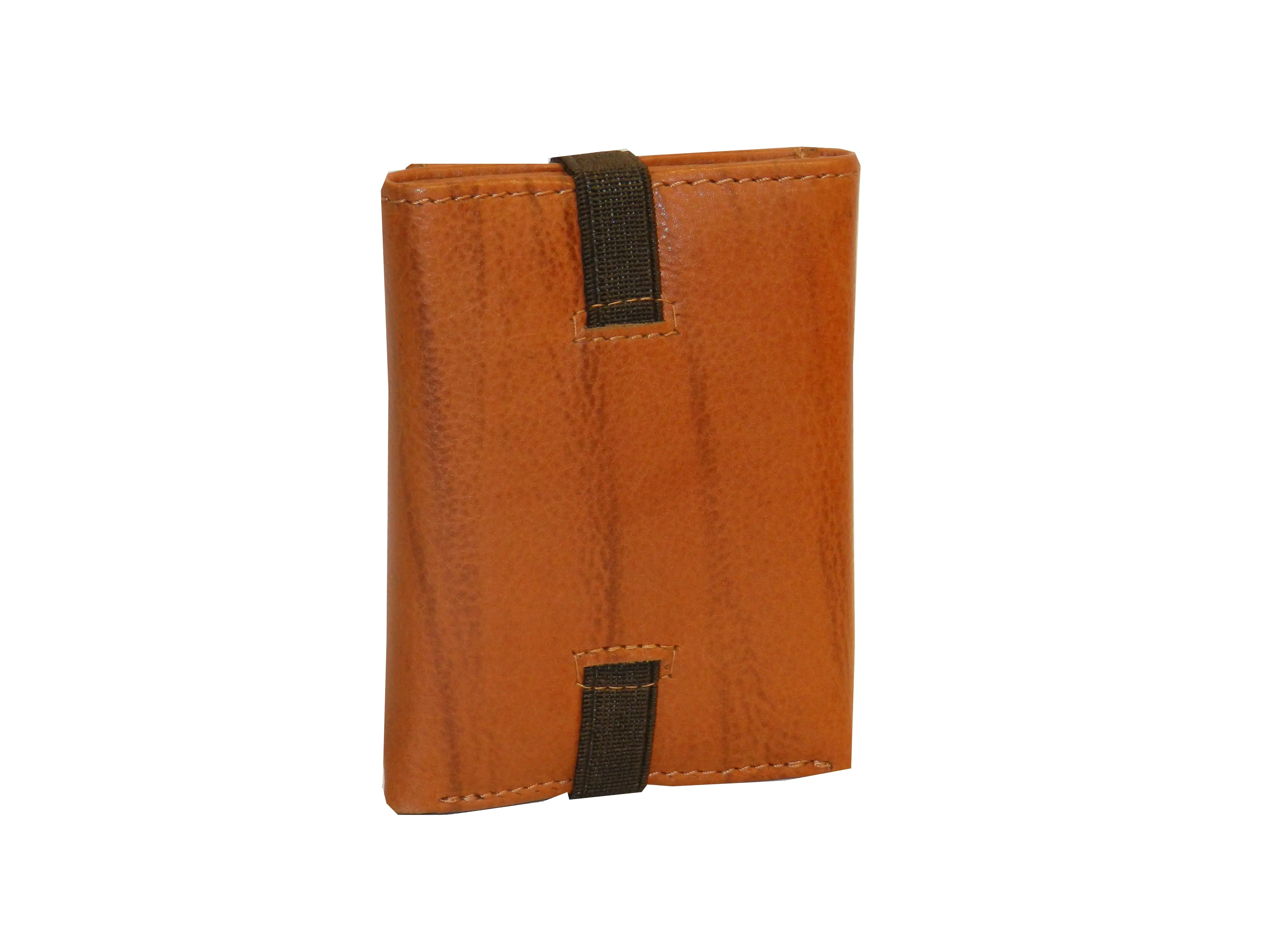 Trikon 8 Card Trifold Wallet Elastic Loop #1539N [Elastic]
