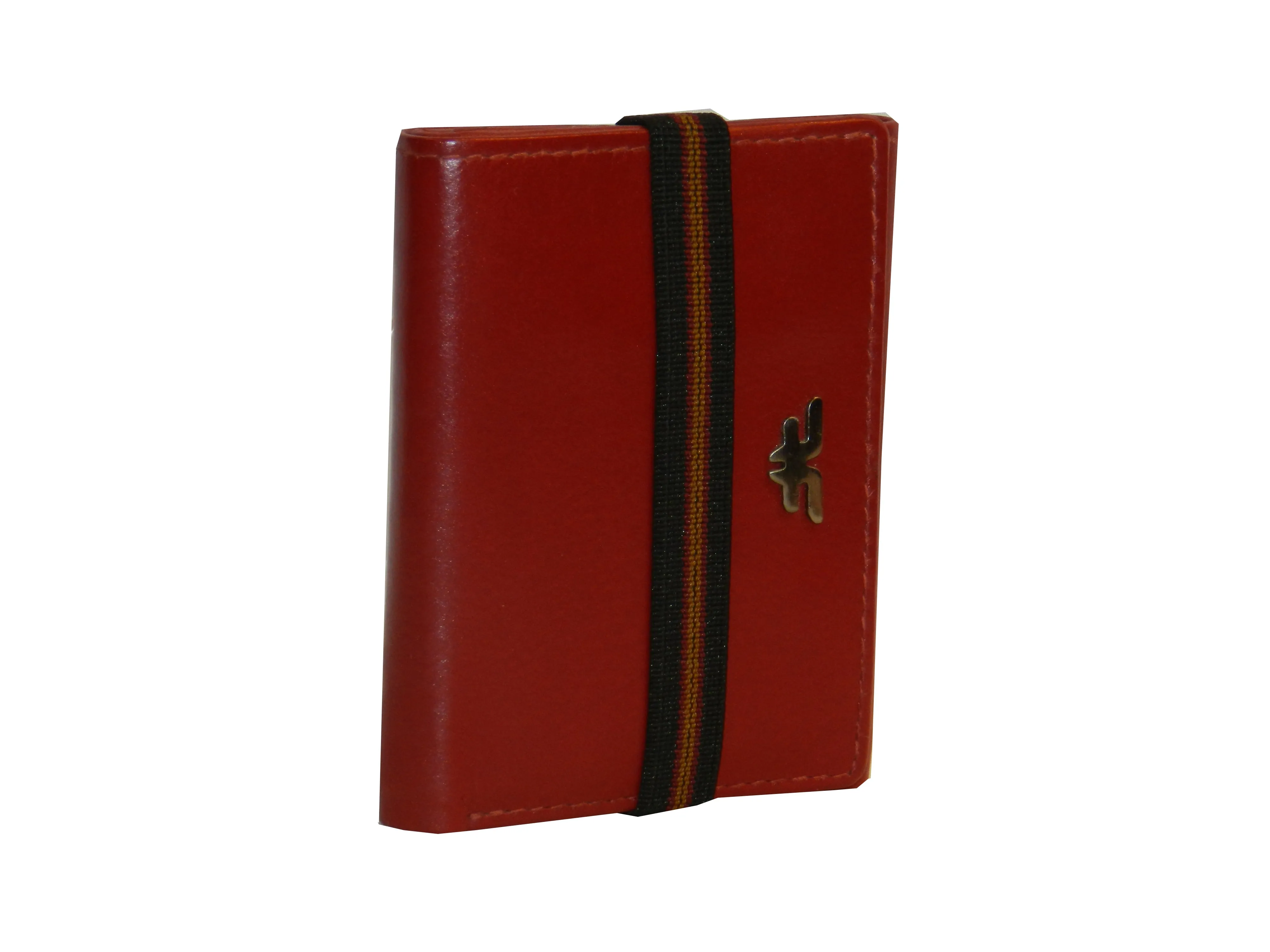 Trikon 8 Card Trifold Wallet Elastic Loop #1539N [Elastic]
