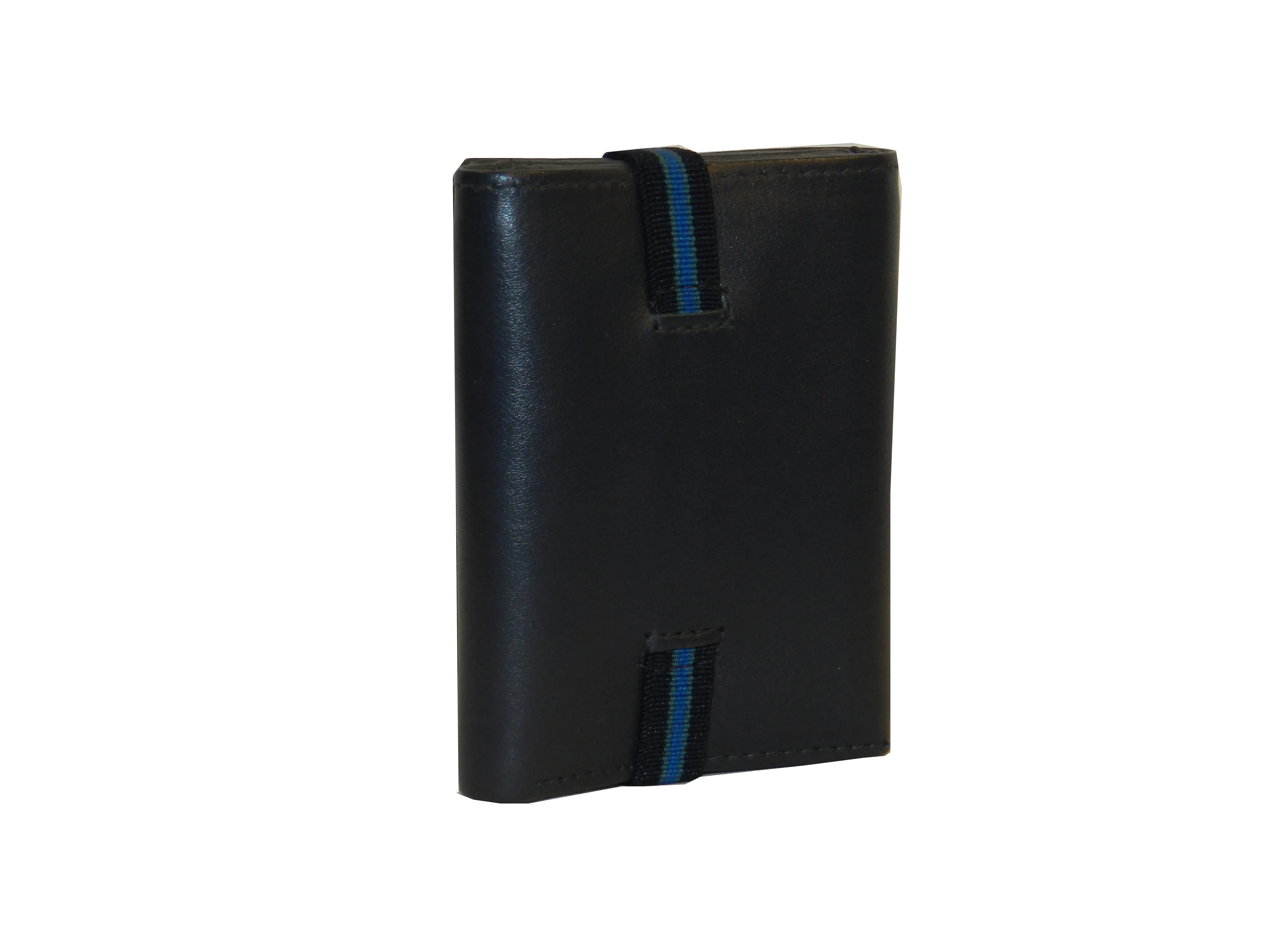 Trikon 8 Card Trifold Wallet Elastic Loop #1539N [Elastic]