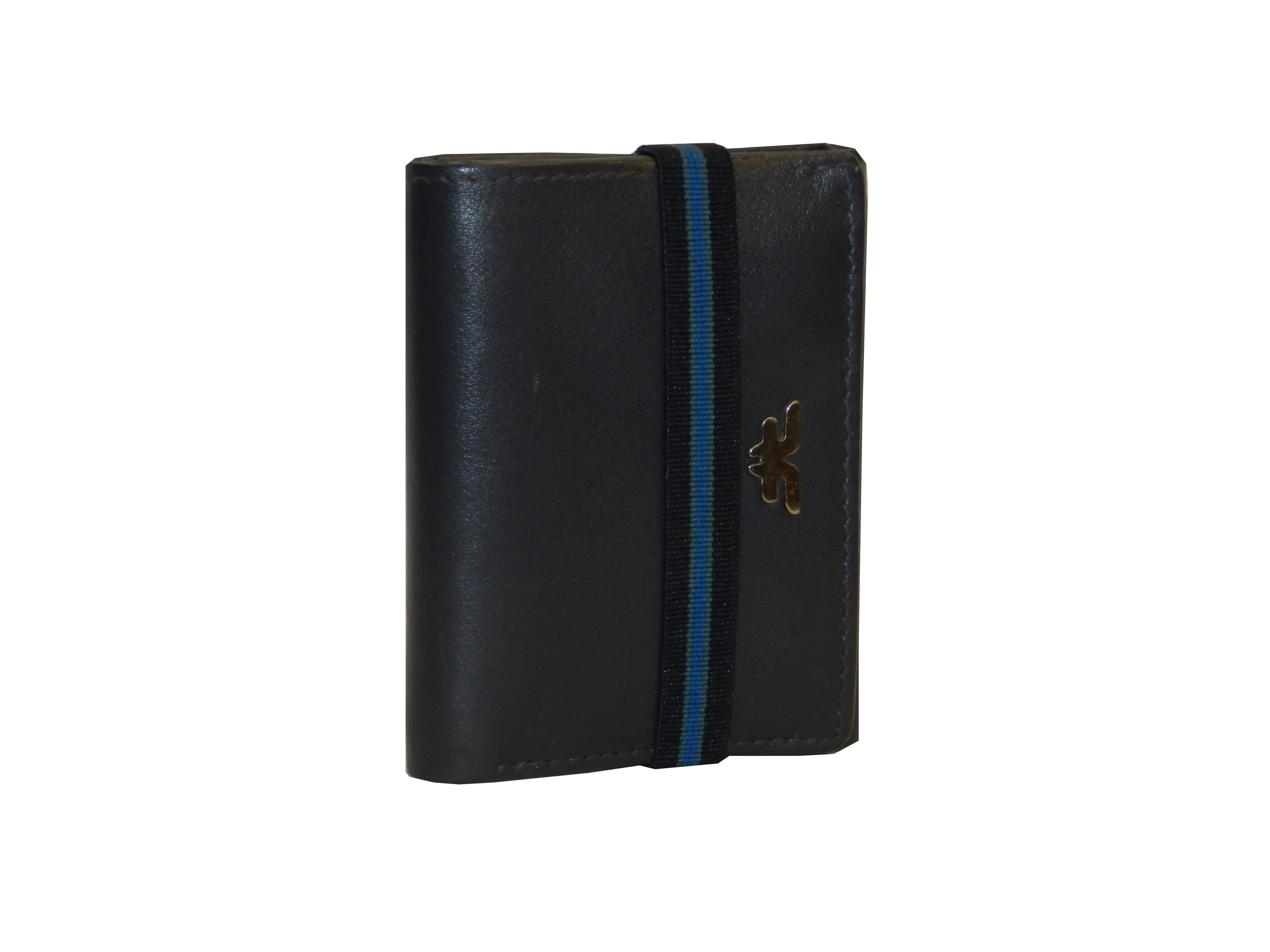 Trikon 8 Card Trifold Wallet Elastic Loop #1539N [Elastic]