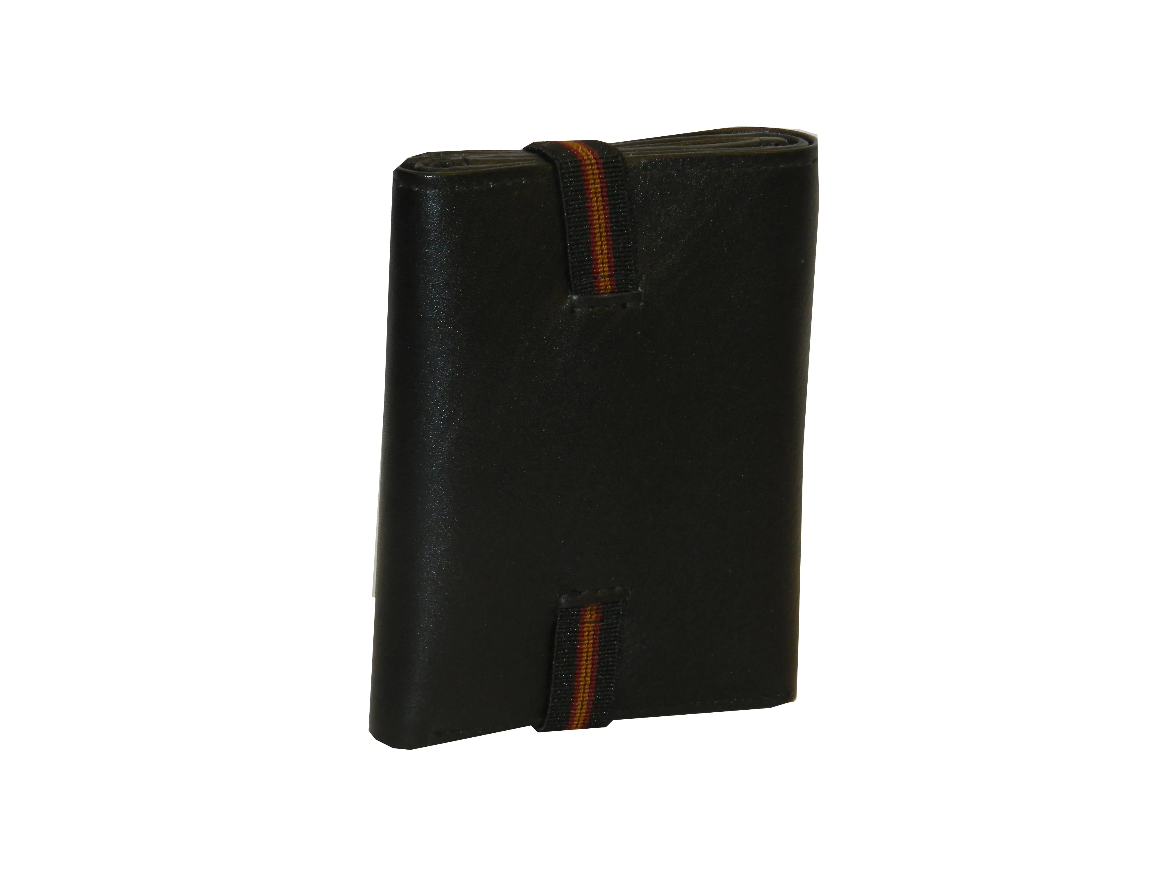 Trikon 8 Card Trifold Wallet Elastic Loop #1539N [Elastic]