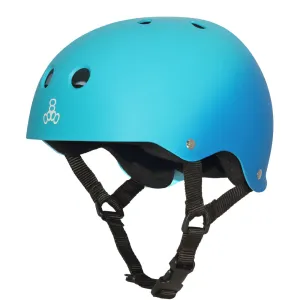 Triple 8 Blue Fade Matte Helmet