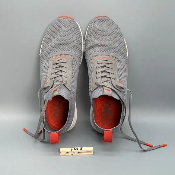 TRUE Linkswear All Day Knit II Men's 10.5 Gray Lace Up Low Top Athletic Sneakers