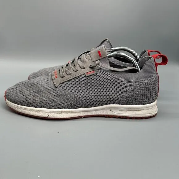 TRUE Linkswear All Day Knit II Men's 10.5 Gray Lace Up Low Top Athletic Sneakers