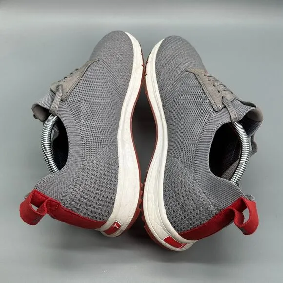 TRUE Linkswear All Day Knit II Men's 10.5 Gray Lace Up Low Top Athletic Sneakers