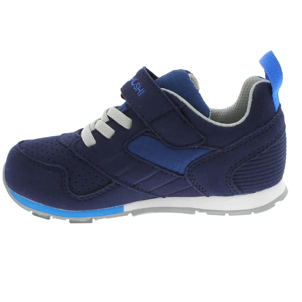 Tsukihoshi Child (Sizes 7 to 13) Racer - Navy Blue