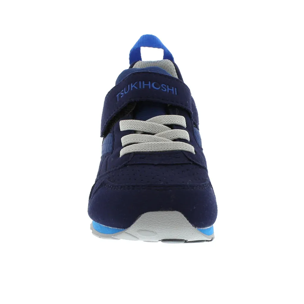 Tsukihoshi Child (Sizes 7 to 13) Racer - Navy Blue