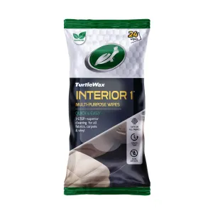 Turtle Wax Interior 1 Multi-Purpose Wipes