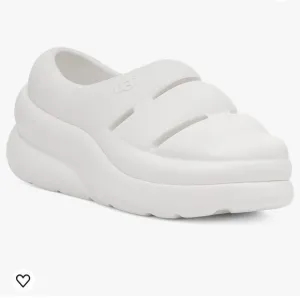 UGG Kids' Sport Yeah Clog White Size Youth 2 Unisex New with tags.