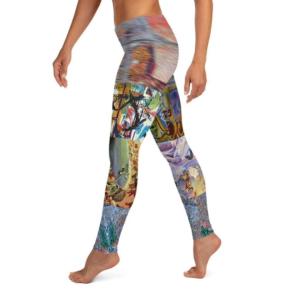 Vesuvia Graffiti Leggings