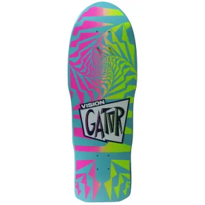 Vision Gator II Skateboard Deck Modern Concave - Turquoise