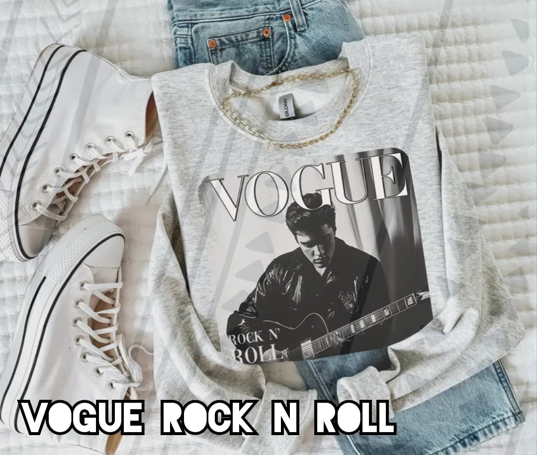 Vogue Rock N Roll Unisex Shirt