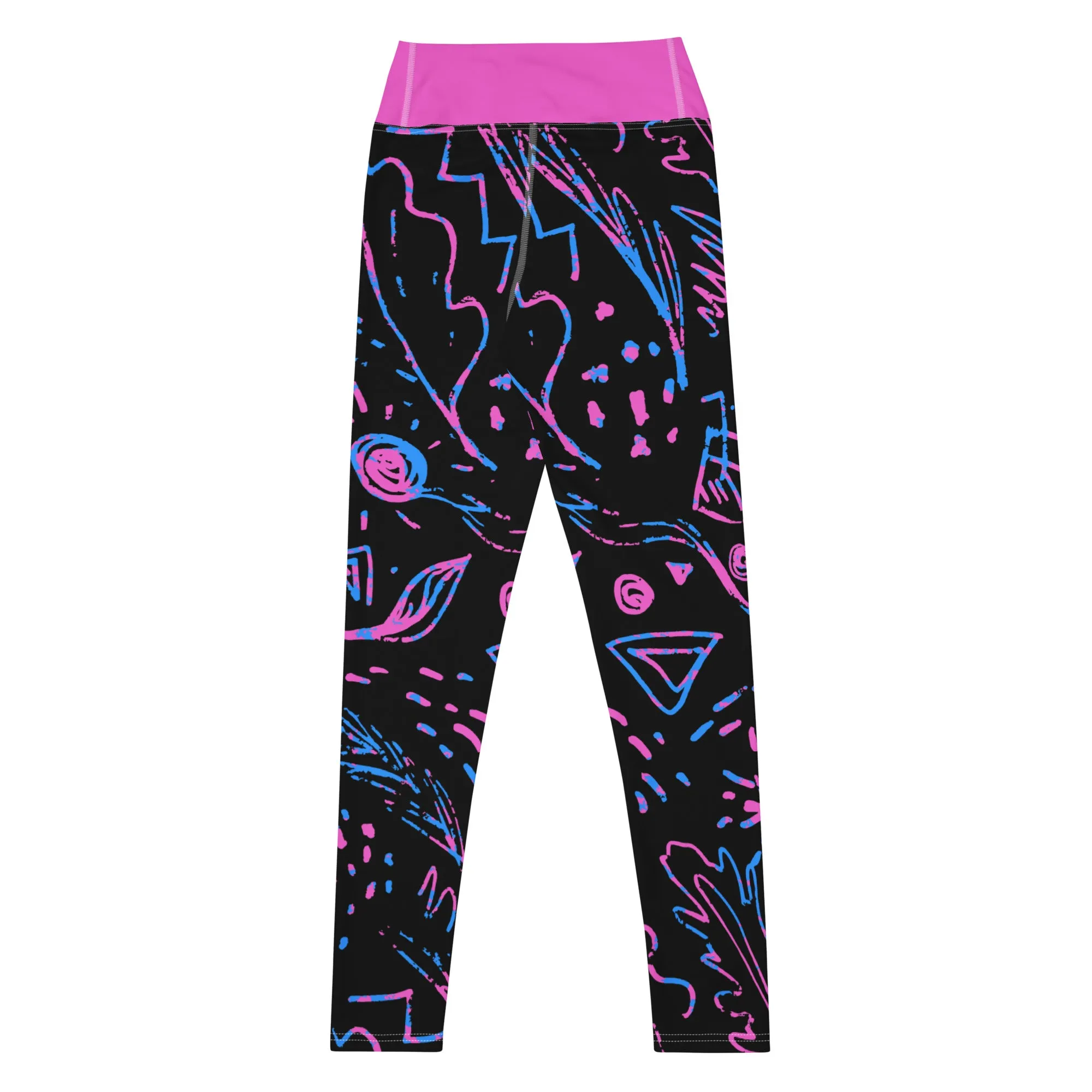 Whimsical Waves Yoga Leggings