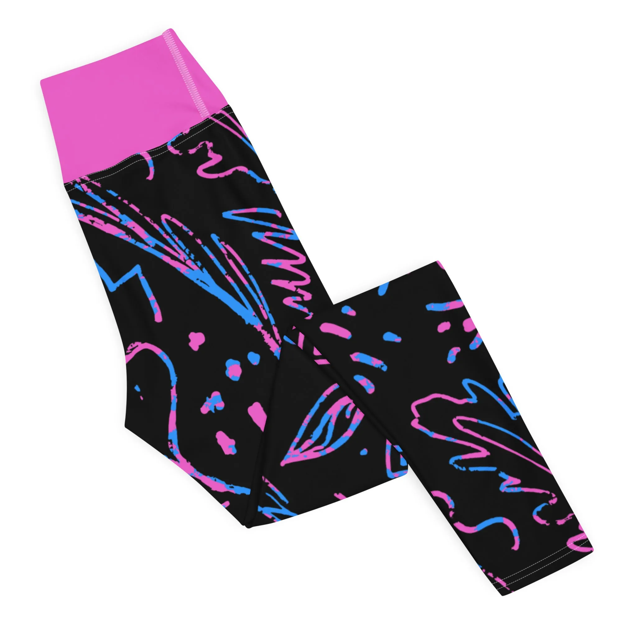 Whimsical Waves Yoga Leggings
