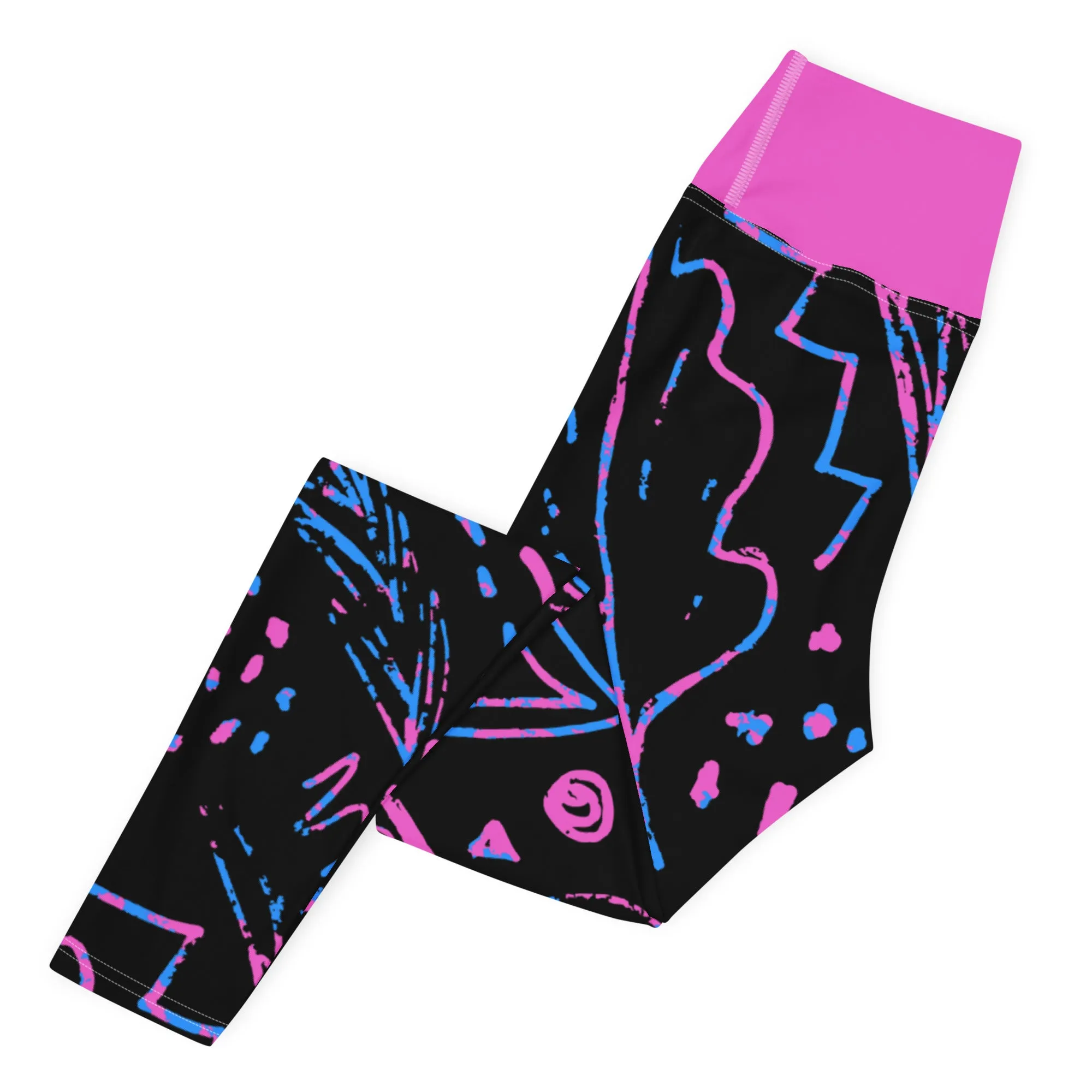 Whimsical Waves Yoga Leggings