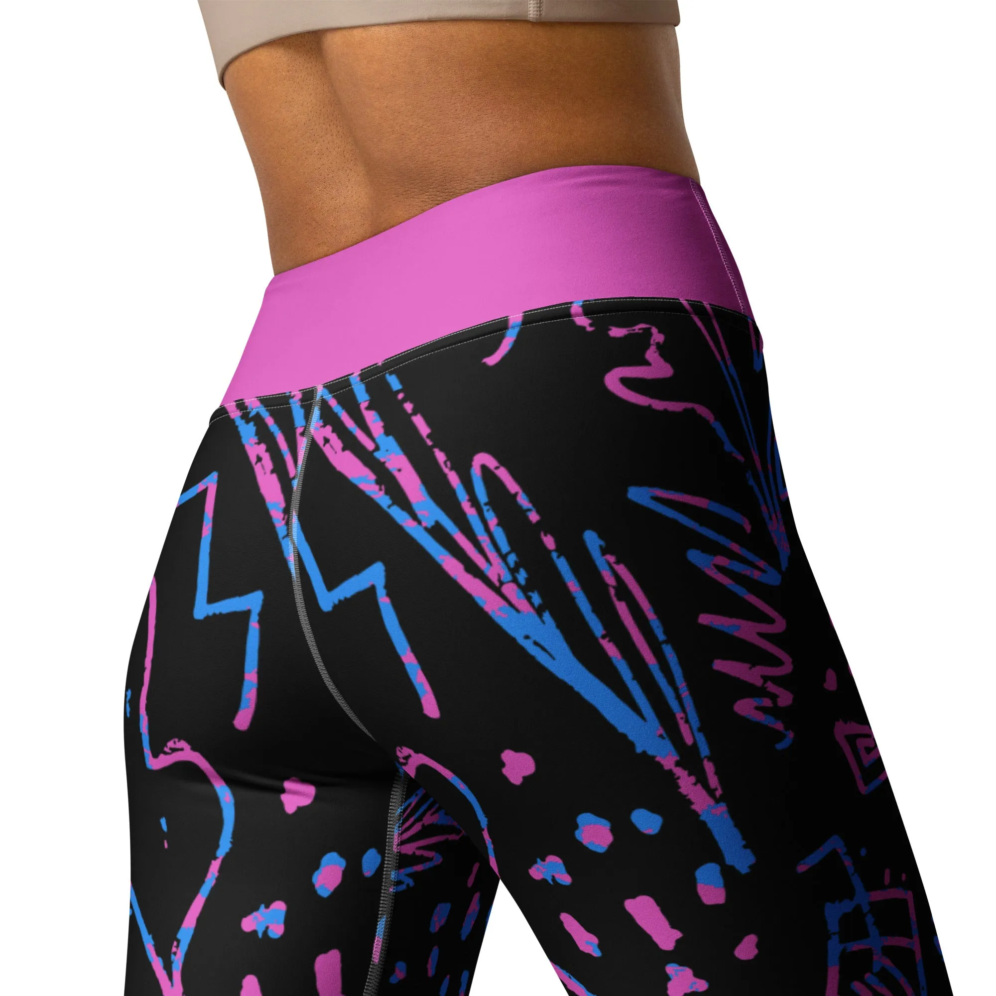 Whimsical Waves Yoga Leggings