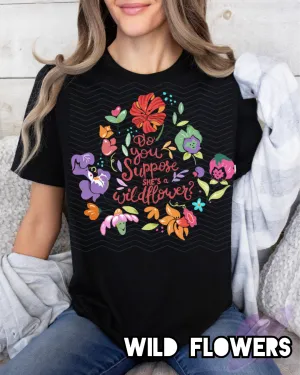 Wild Flowers Unisex Shirt