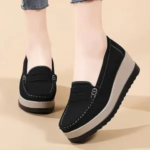 Women's Lightweight Thick-Soled Loafers