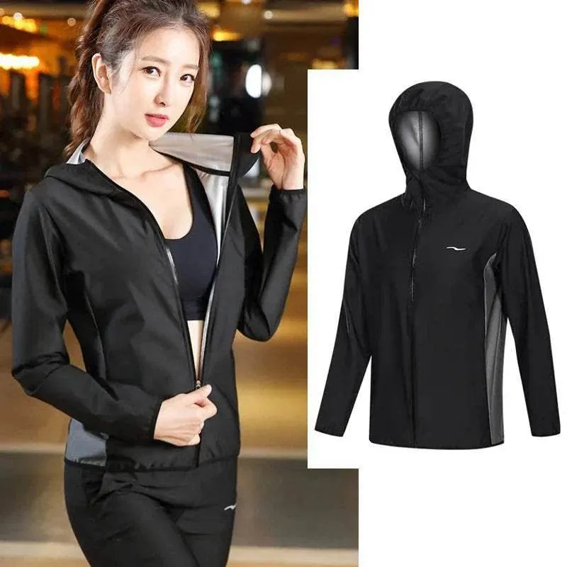 Womens Weight Loss Workout and Slimming Exercises Fitness Gym Hoodies