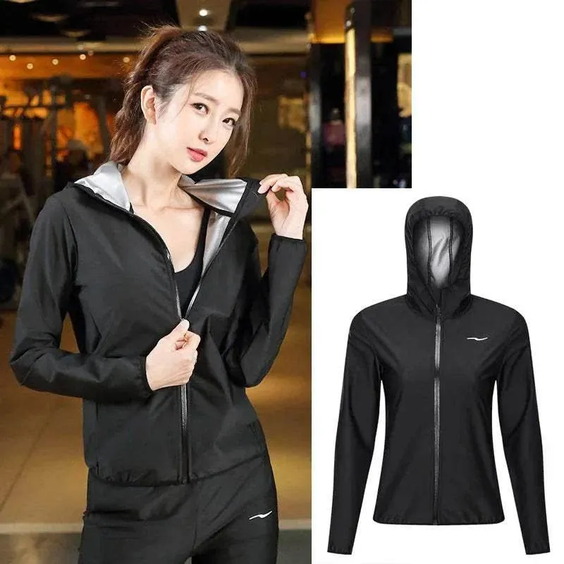 Womens Weight Loss Workout and Slimming Exercises Fitness Gym Hoodies