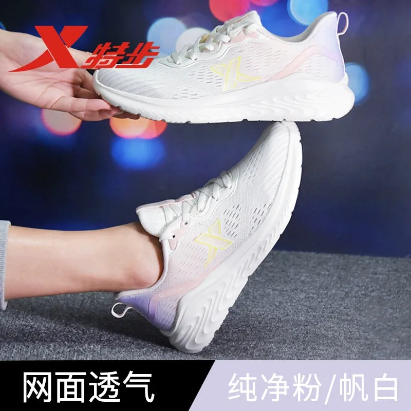 Xtep Light New Breathable Shock Absorption Summer Women's Shoes