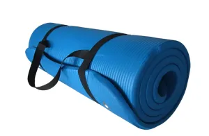 Yoga & Pilates Mat Extra Thick 25mm   Shoulder Strap