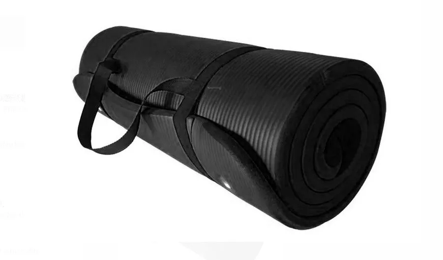Yoga & Pilates Mat Extra Thick 25mm   Shoulder Strap