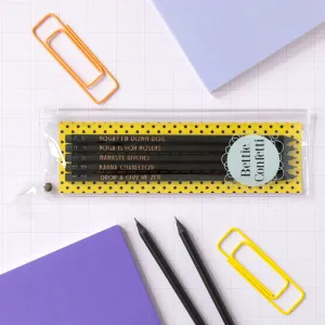 Yoga Gift | Yoga printed pencils | Yoga Teacher Gift