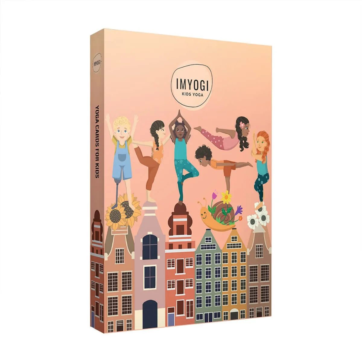 Yoga Karten Illustriert für Kinder