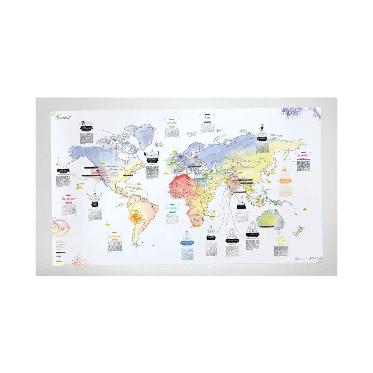 Yoga Map Paper Edition