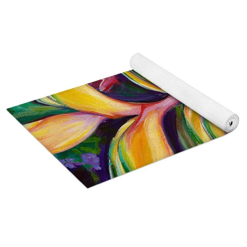 Yoga Mat: Heliconia