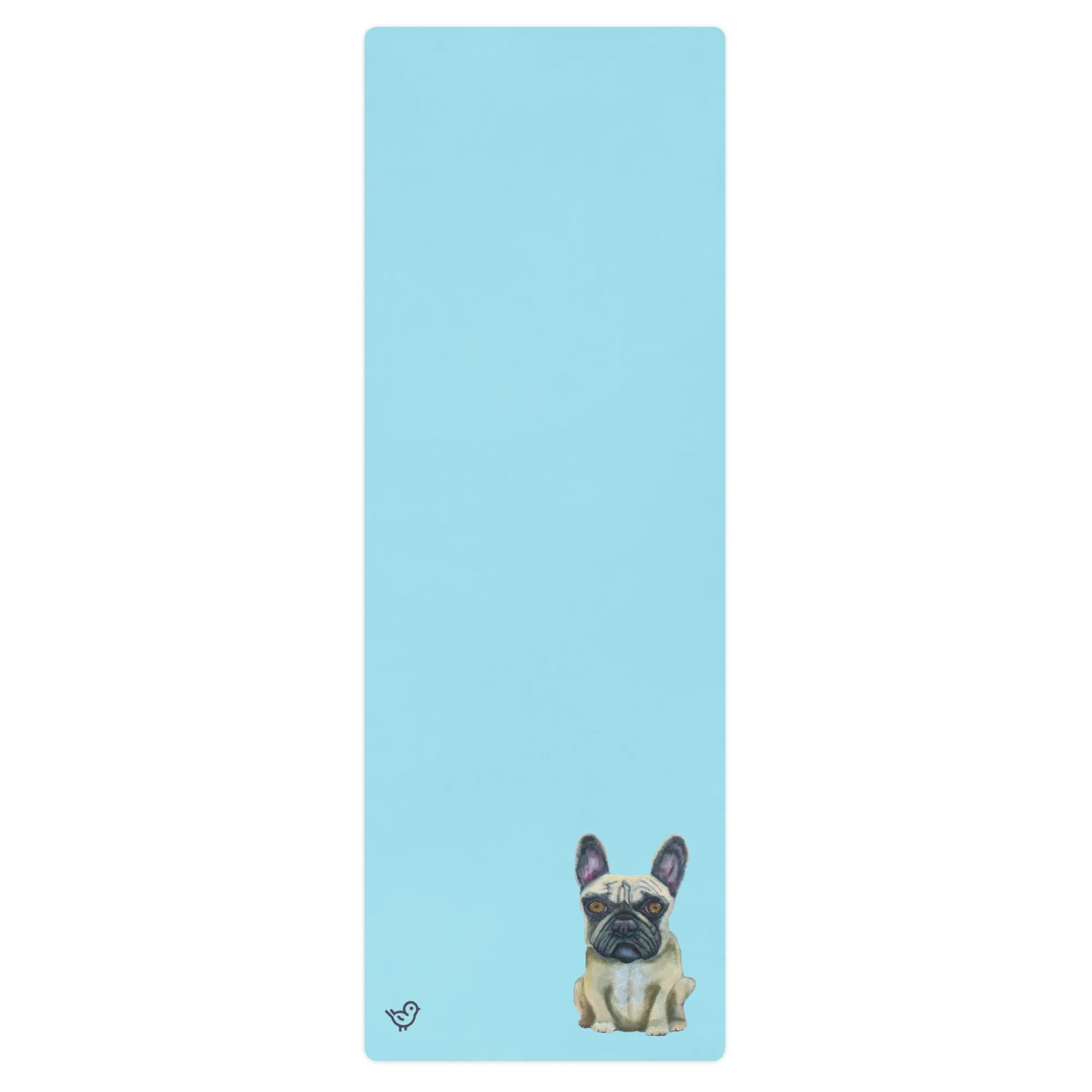 Yoga Mat with Frenchie