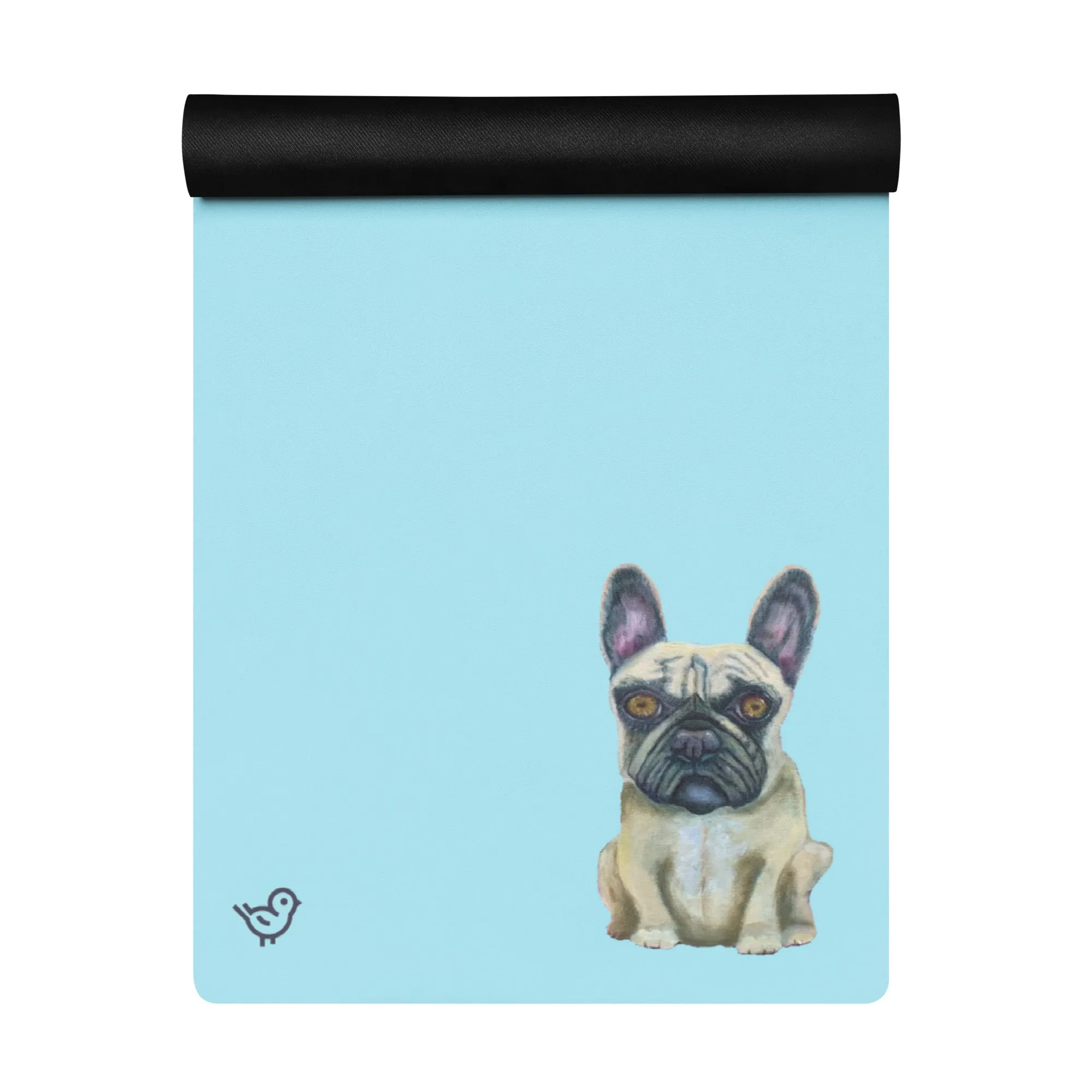 Yoga Mat with Frenchie