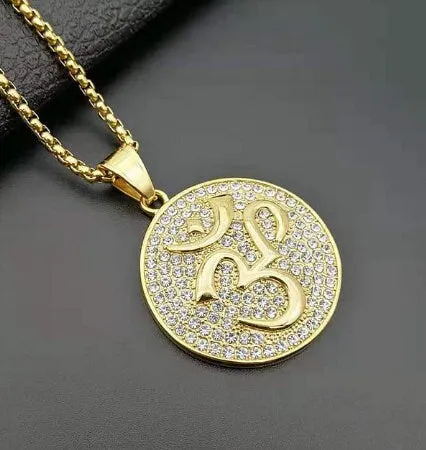 Yoga Pendant | Yoga Pendants | Yoga Necklace | Diamond Yoga Pendant | Indian Pendant | Womens Yoga Necklaces |  Yoga Gift | Yoga Jewelry