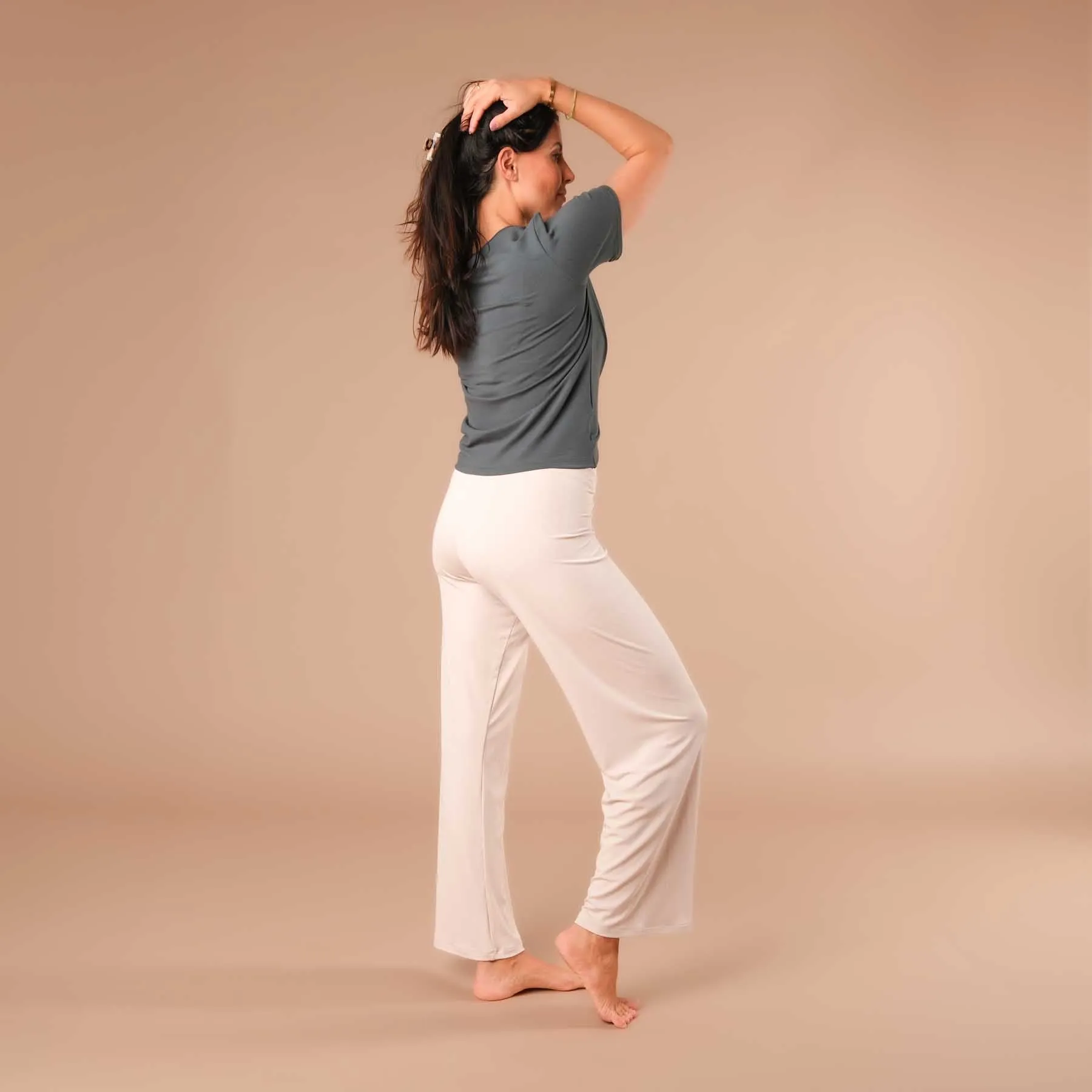 Yoga Schlingtop Classy kurzarm