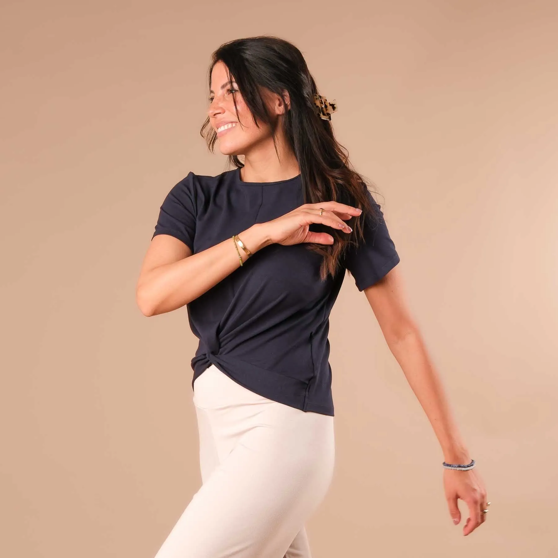 Yoga Schlingtop Classy kurzarm