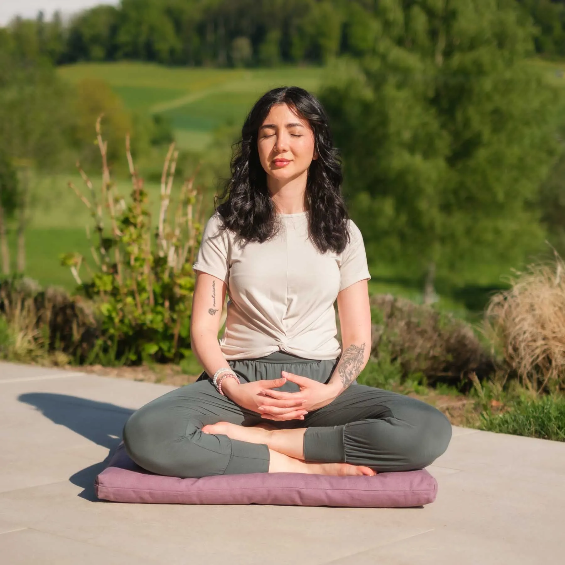 Yoga Schlingtop Classy kurzarm