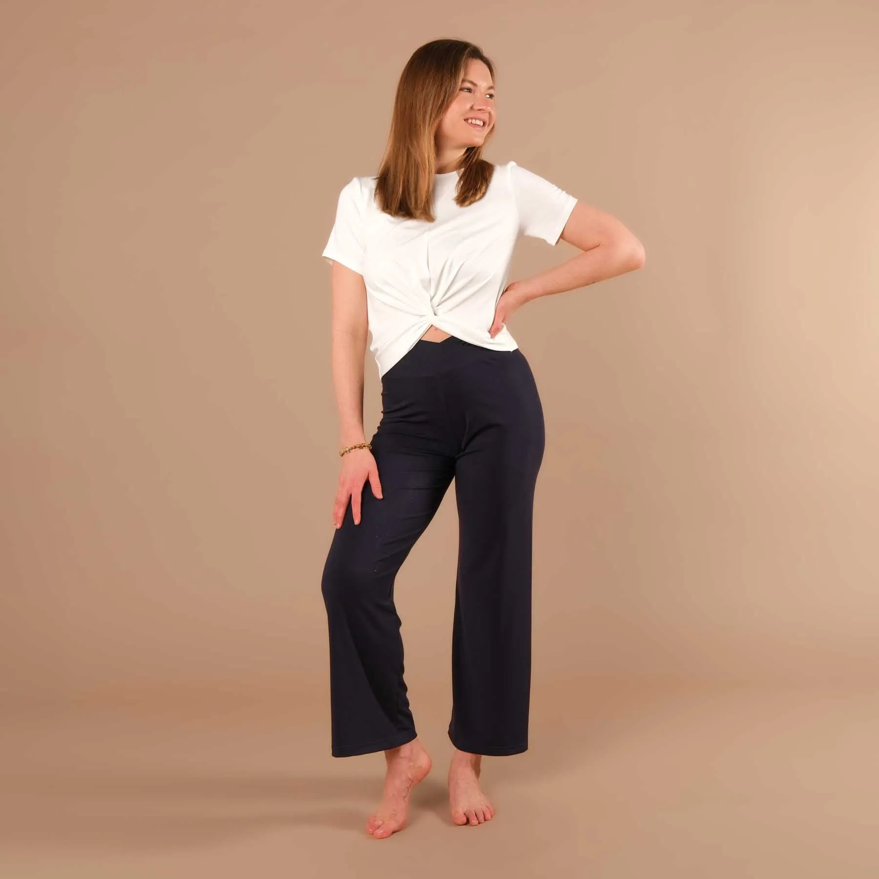 Yoga Schlingtop Classy kurzarm