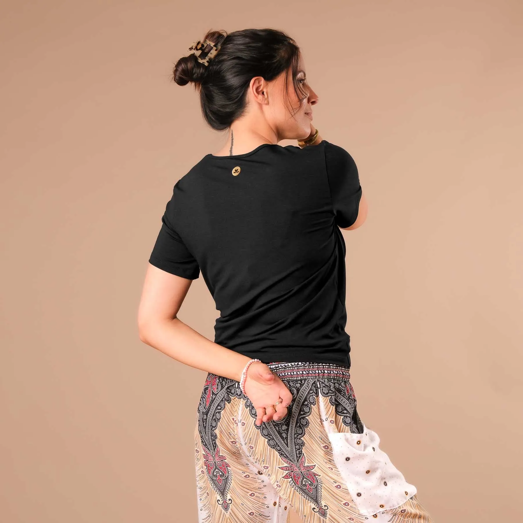 Yoga Schlingtop Classy kurzarm