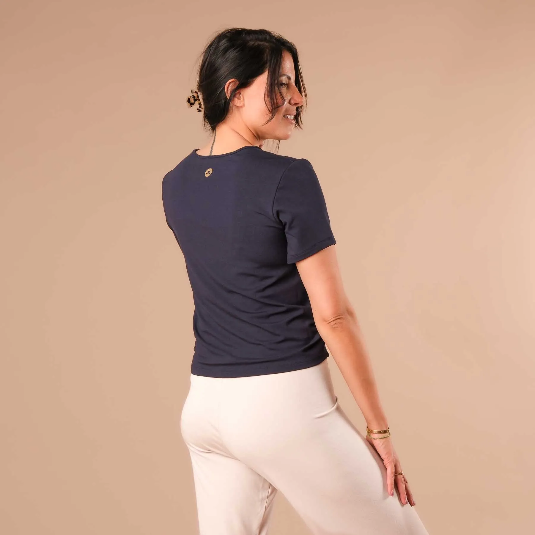 Yoga Schlingtop Classy kurzarm