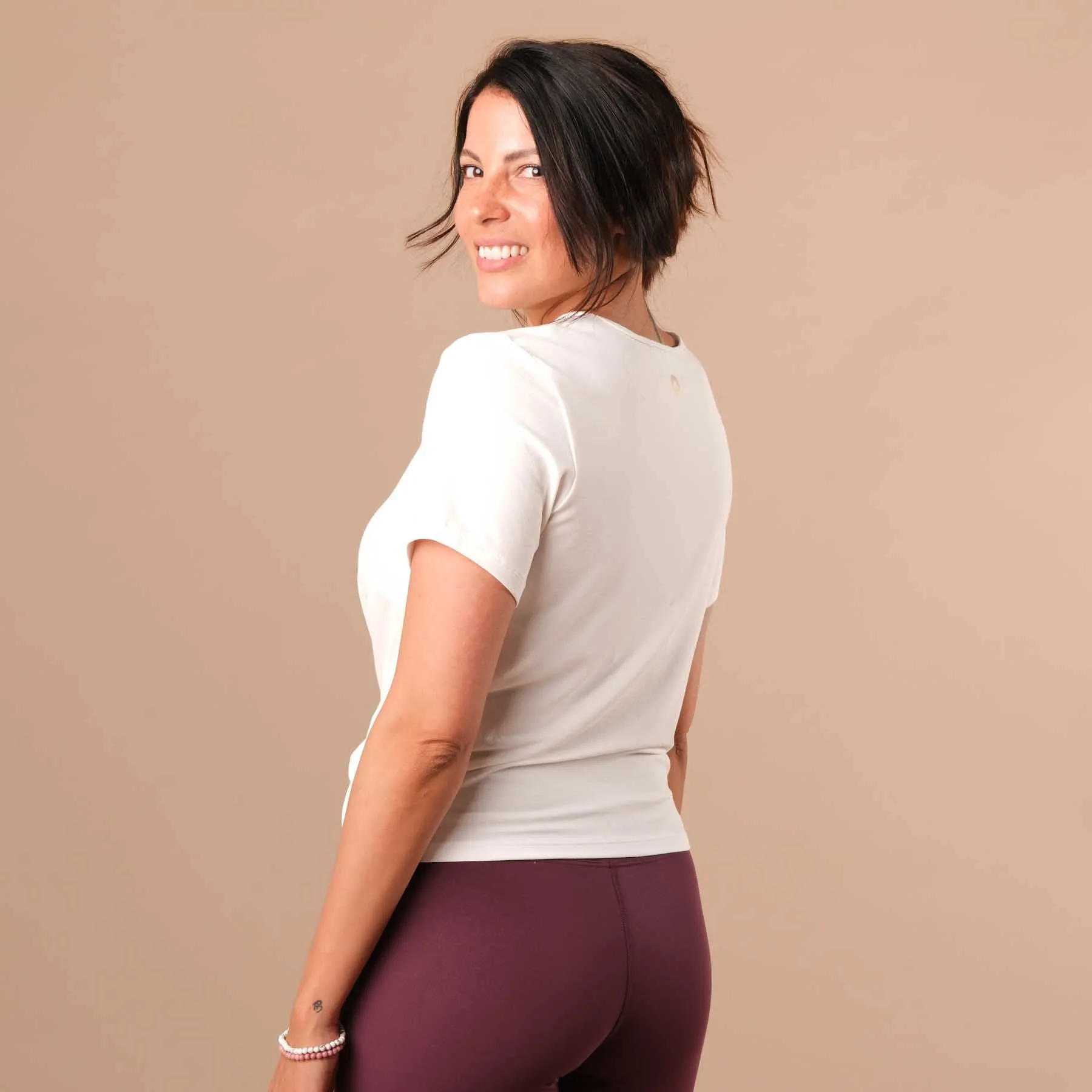 Yoga Schlingtop Classy kurzarm