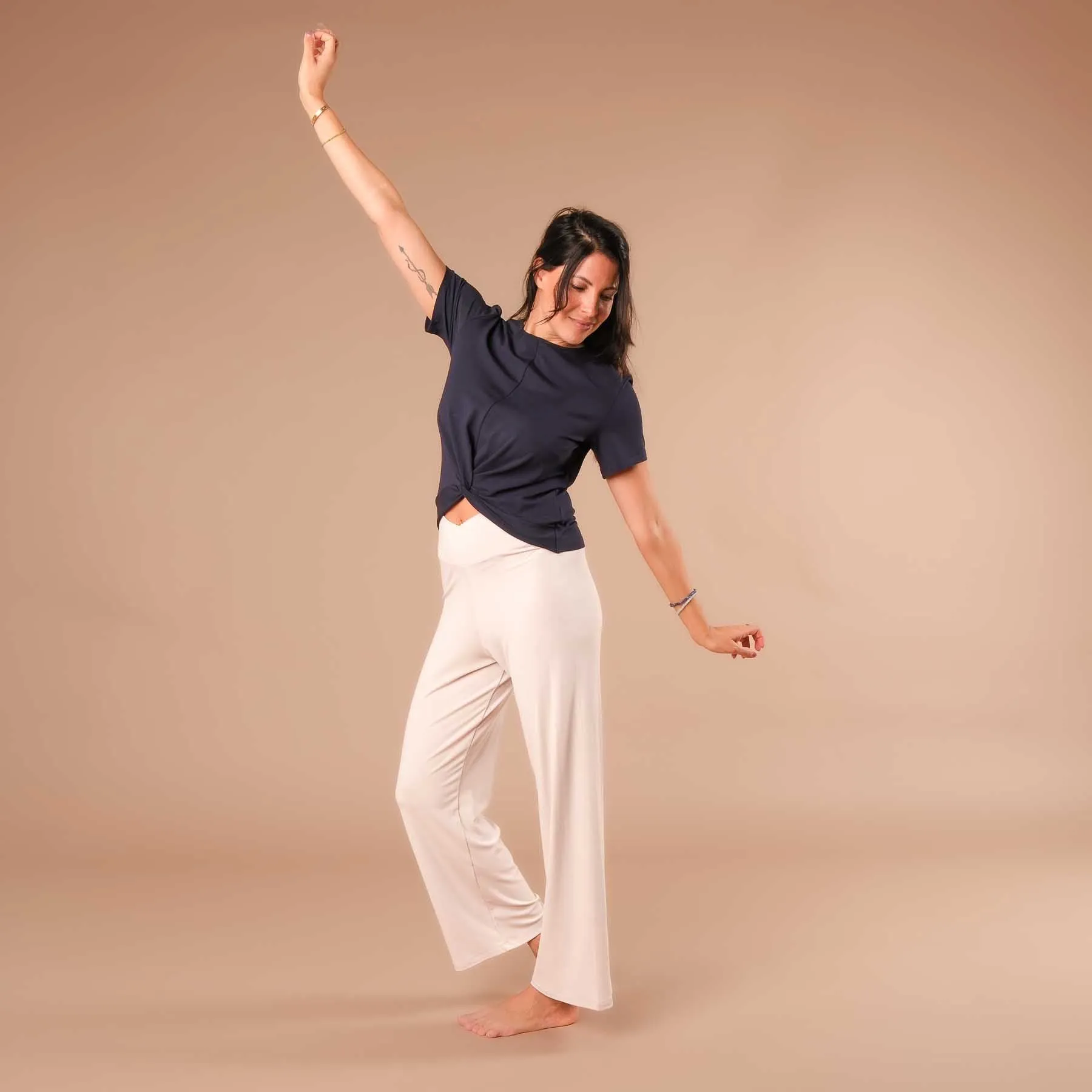 Yoga Schlingtop Classy kurzarm