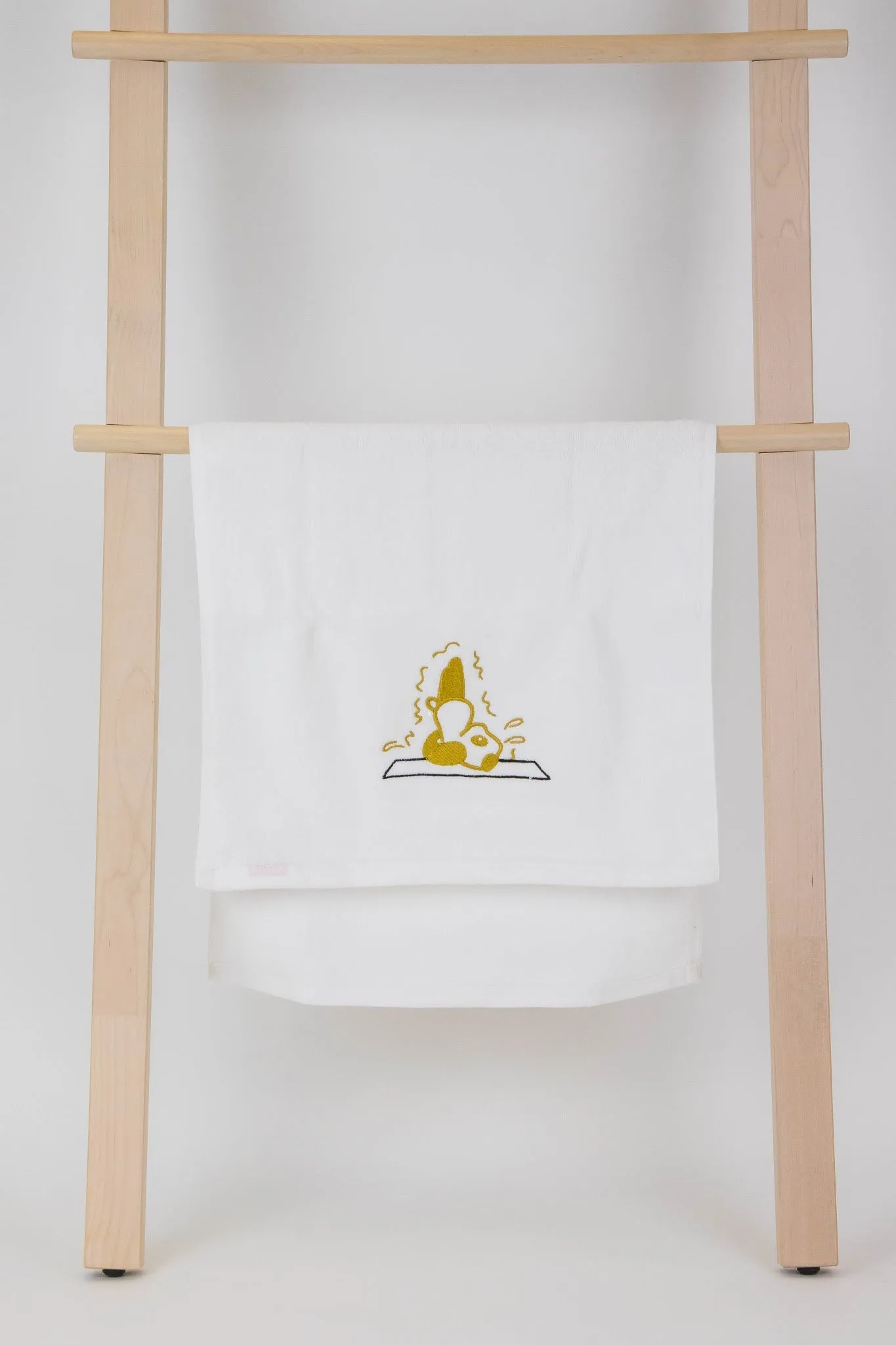 YogaAum AumTowel-(Panda) Sarvangasana - Golden Rod