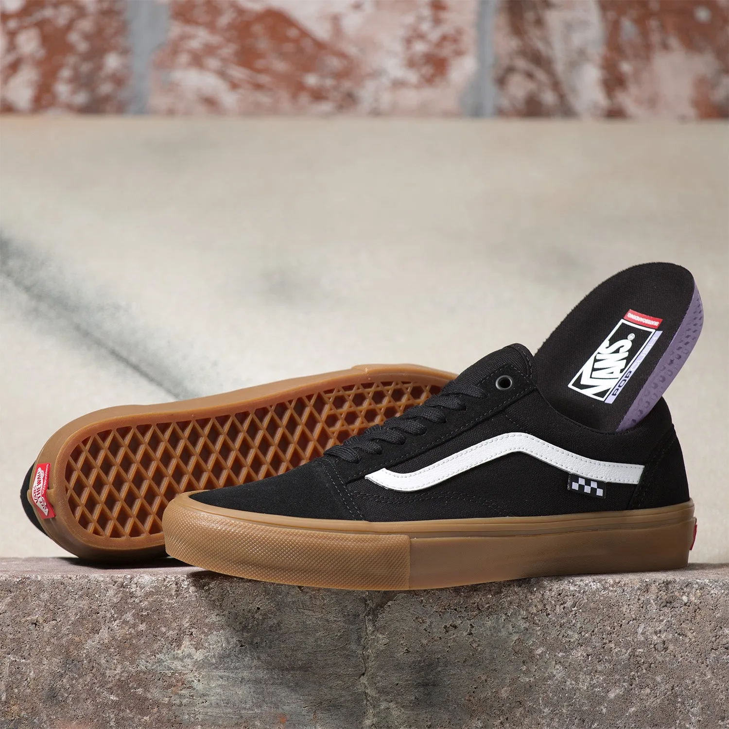 Zapatilla Skate Old Skool Black/Gum