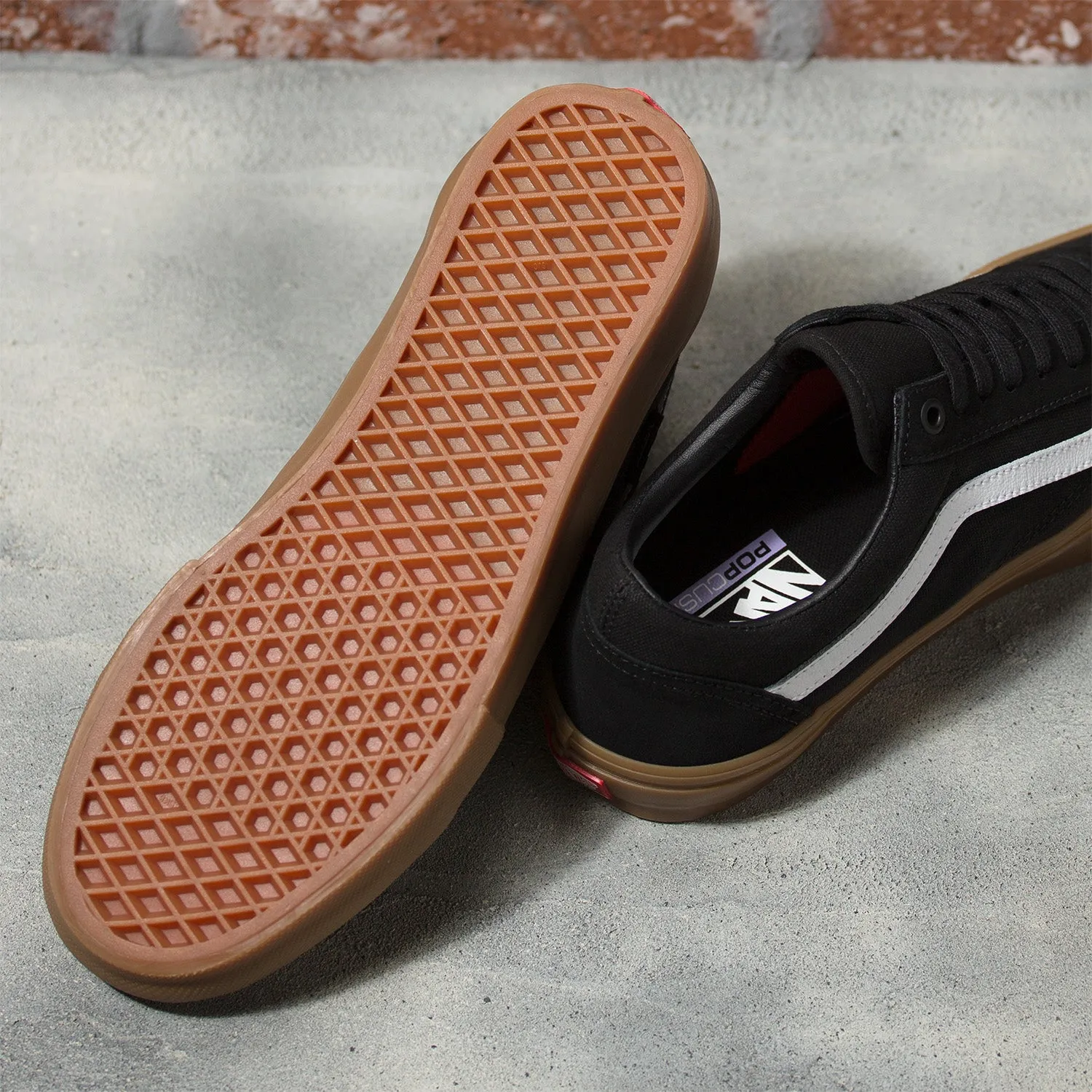 Zapatilla Skate Old Skool Black/Gum